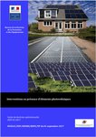 Interventions en présence d'éléments photovoltaïques