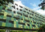 Heliafilm sur bâtiments Cleantech, Park de Jurong Town Corporation à Singapour